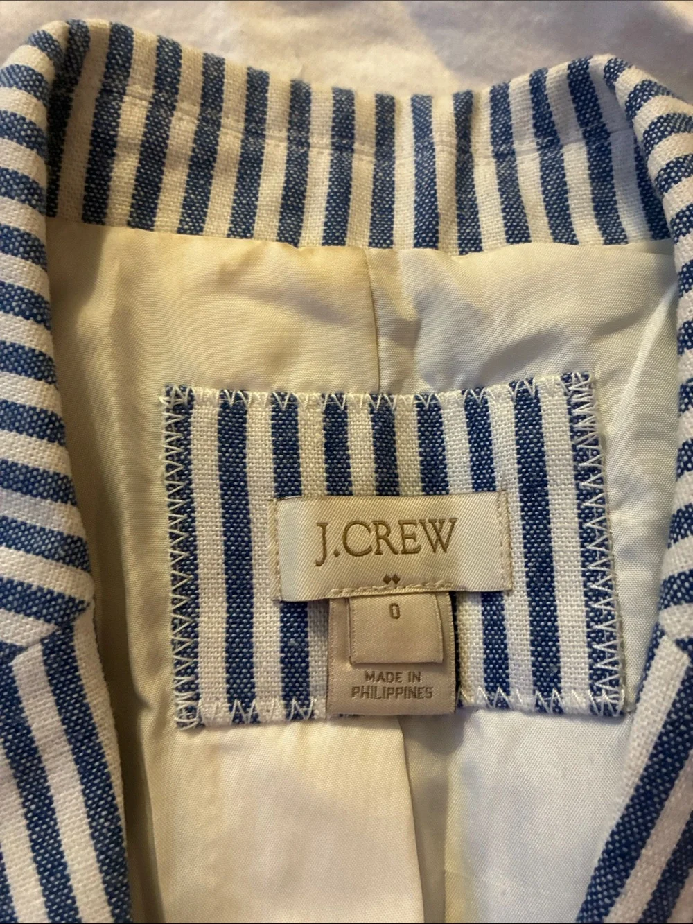 J. Crew tailored blazer